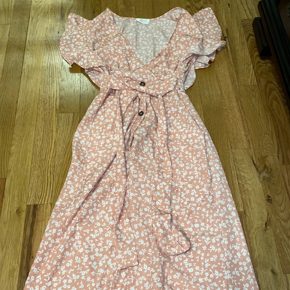 Pink sun dress